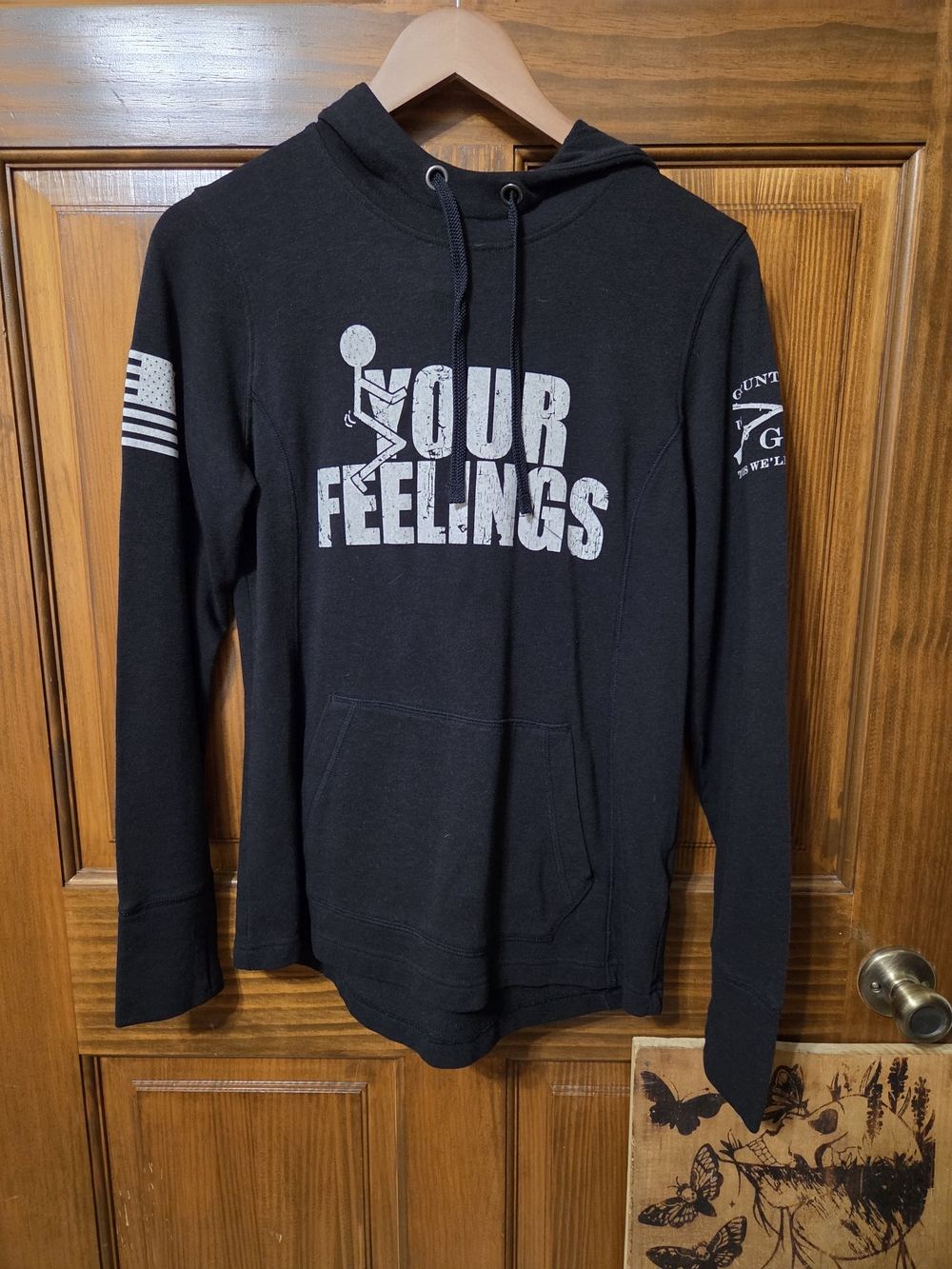 Grunt Style Black "Your Feelings" Pullover Hoodie